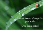 Suivez les auditions de la Commission d'enquête sur les pesticides 