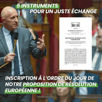 #Mercosur : Inscription à l'ordre du jour de notre proposition de résolution européenne !