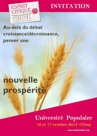 Université Cluny 2015 : INSCRIVEZ-VOUS !